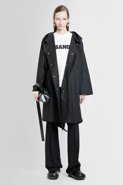 Jil Sander Woman Black Coats