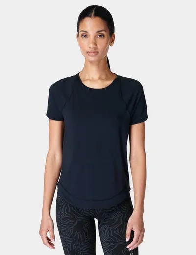 Sweaty Betty Breathe Easy Running T-shirt In Blue