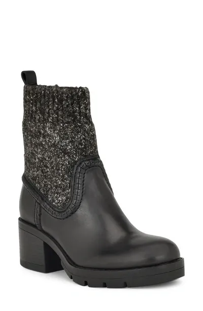 Nine West Popit Bootie In Black