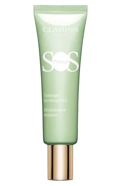 Clarins Sos Color Correcting & Hydrating Makeup Primer - Green 1 Oz.