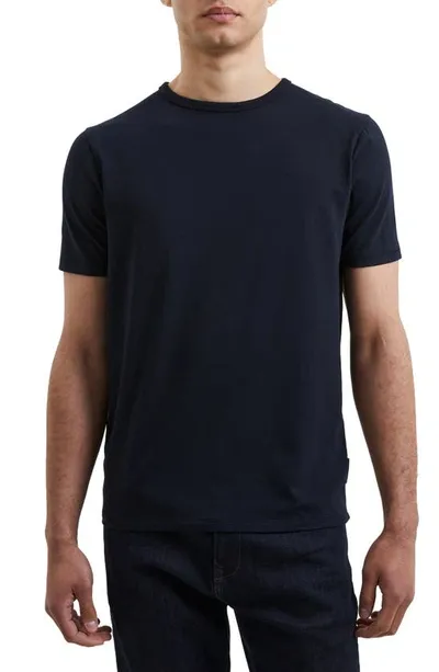 French Connection Solid Crewneck T-shirt In Black