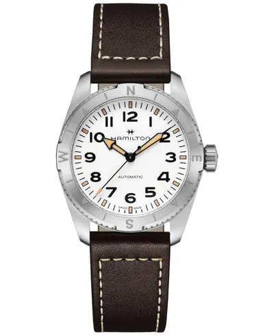 Hamilton Khaki Field Expedition Auto In Brown