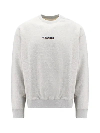 Jil Sander Sweatshirt In Gray