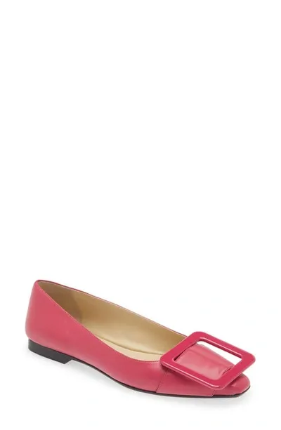 Bells & Becks Alina Flat In Fuchsia