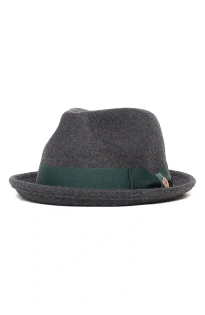 Goorin Bros Charlestowne Wool Pork Pie Hat In Black