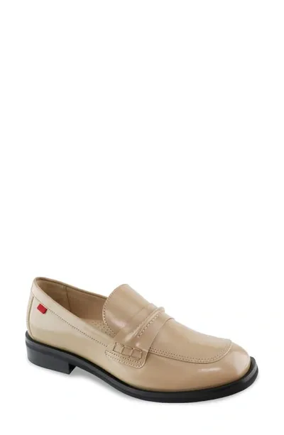 Marc Joseph New York Rachel Court Loafer In Sand Polished Matte Napa