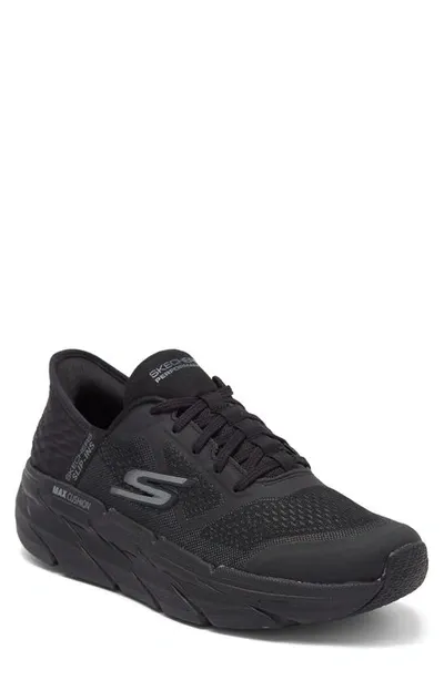 Skechers Max Cushioning Premier Sneaker In Black