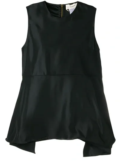 Ports 1961 Flared Tank Top In Black