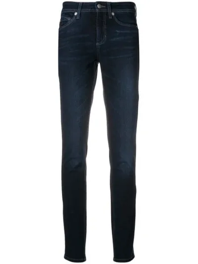 Cambio Skinny Jeans In Blue