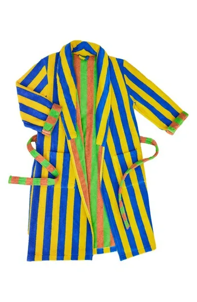 Dusen Dusen Reef Stripe Terry Robe