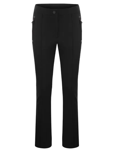 Moncler Grenoble Twill Trousers In Black