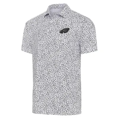 Antigua White Philadelphia Eagles Motion Polo