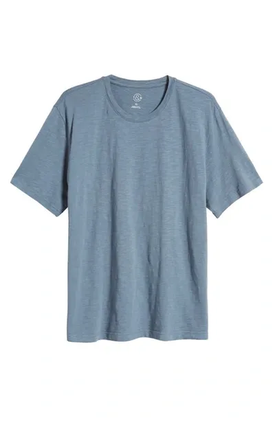 Treasure & Bond Slub Crew Cotton T-shirt In Blue