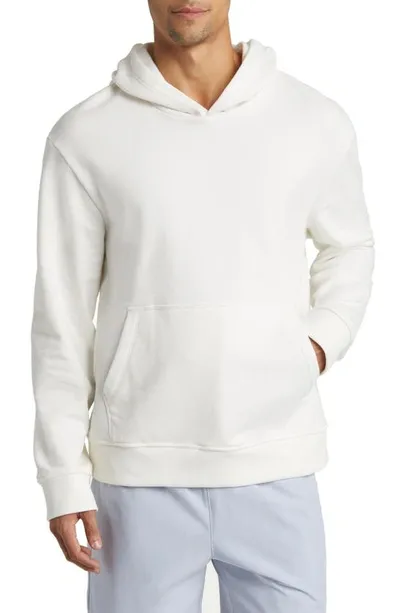 Beyond Yoga Every Body Cotton Blend Hoodie In Fresh Snow