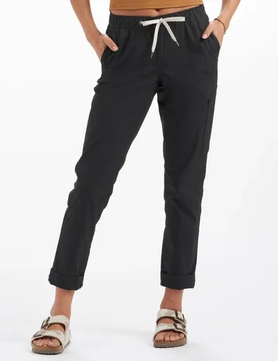 Vuori Ripstop Pant In Black