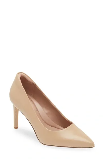 Nordstrom Penelope Pump In Tan Candy