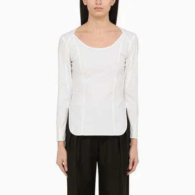 By Malene Birger White Organic Cotton Leyia Blouse