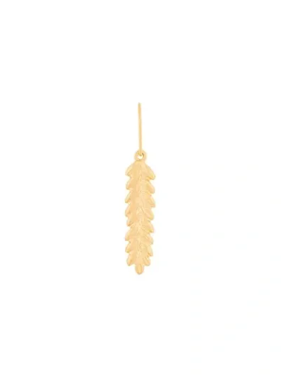 Aurelie Bidermann Aurelie Wheat Earring In Metallic