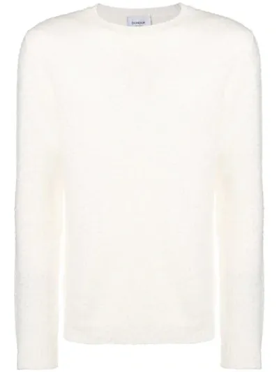 Dondup Knitted Sweater In White