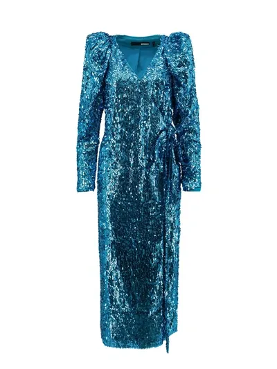 Rotate Birger Christensen Dress In Blue