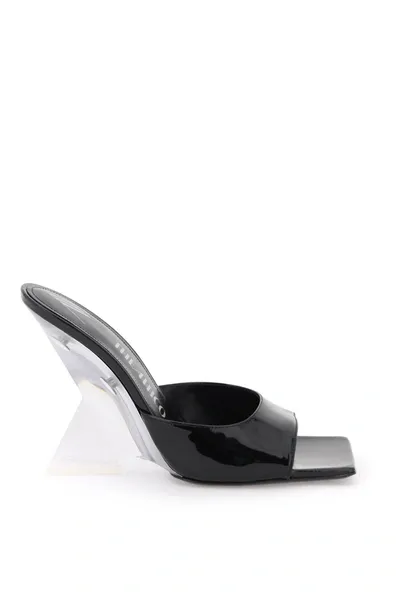 Attico Cheope Mules In Black