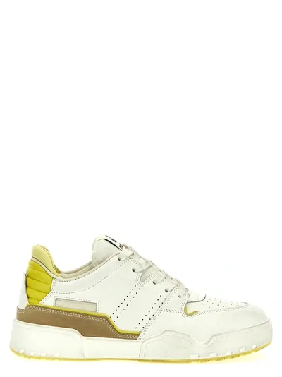 Marant Classic Stadium Sneakers In Yellow