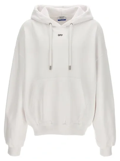 Off-white Off Stamp Sweatshirt In White