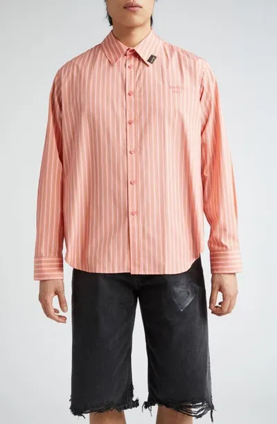 Martine Rose Classic Shirt In Pink