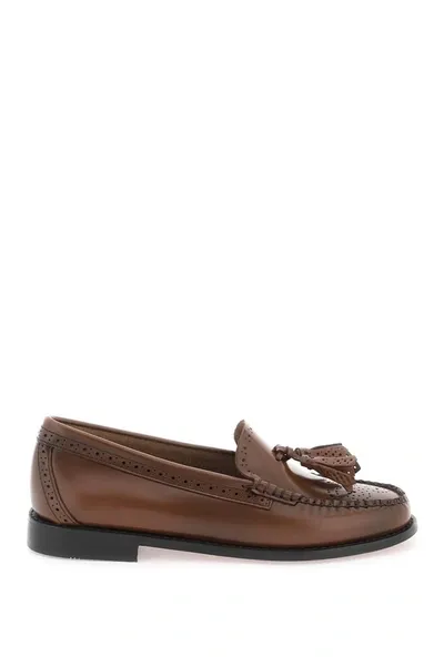 Gh Bass Weejuns Estelle Mocassins In Brown