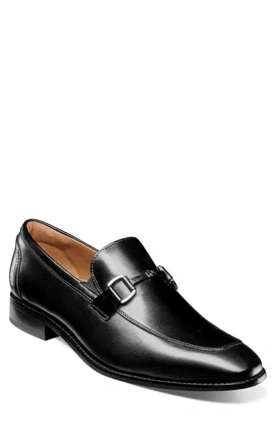 Florsheim Conetta Apron Toe Bit Loafer In Black