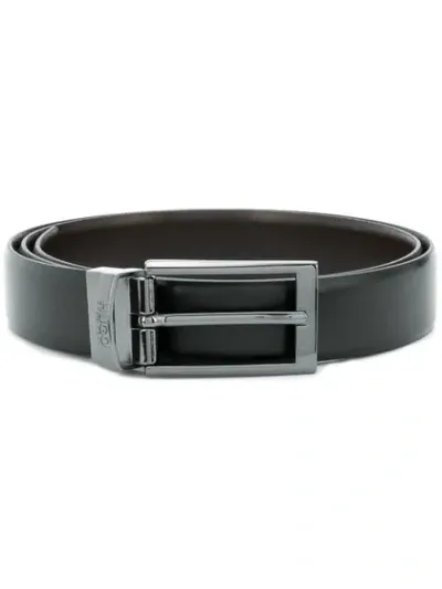 Hugo Boss Reversible Belt In Black