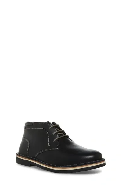 Steve Madden Kids' Bharkeen Chukka Boot In Black