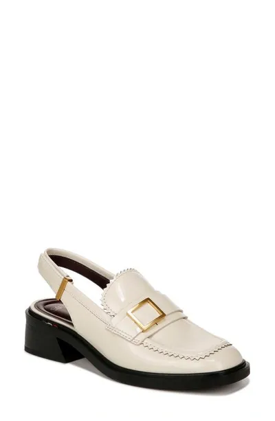 Sarto By Franco Sarto Gianna Slingback Loafer In White