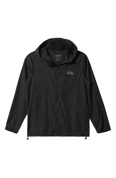 Quiksilver Everyday Windbreaker Jacket In Black