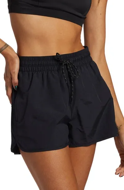 Billabong New Adventure Solid Shorts In Black