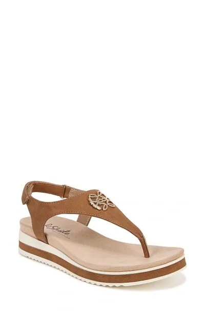 Lifestride Zeeta Platform Sandal In Tan