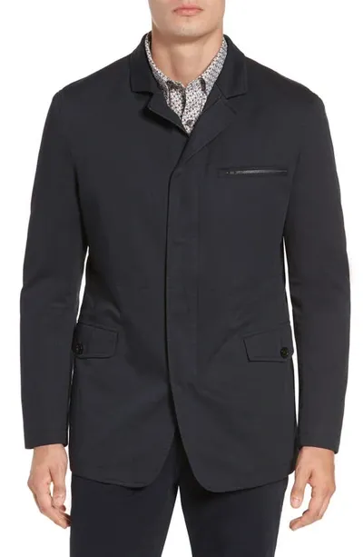 Rodd & Gunn Men's Winscombe Zip-front Jacket In Midnight