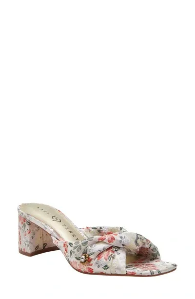 Katy Perry The Tooliped Twisted Sandal In Chalk Multi