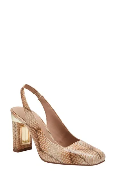 Katy Perry The Hollow Heel Slingback Pump In Tan Multi