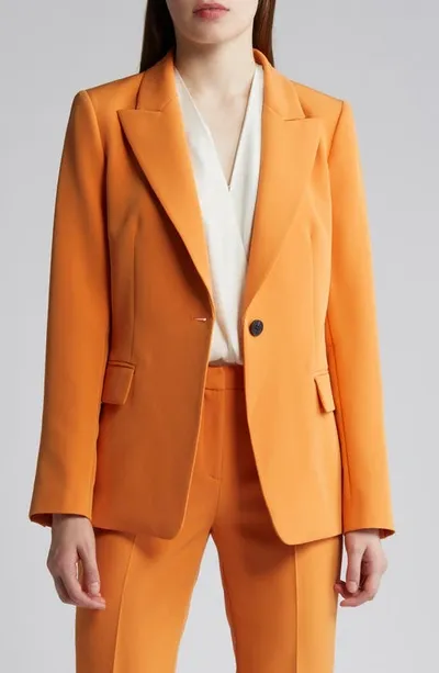 Kobi Halperin Jordi Twill Jacket In Saffron