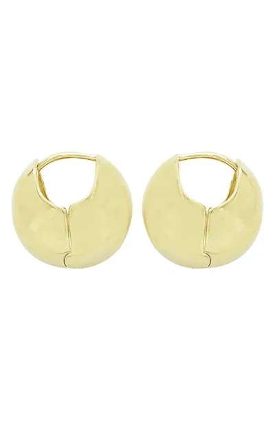 Panacea Bubble Hoop Earrings In Gold