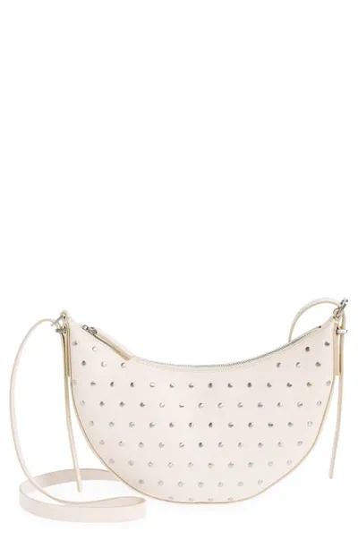 Madewell Mini The Essential Convertible Top Handle Crossbody Bag In Ecru