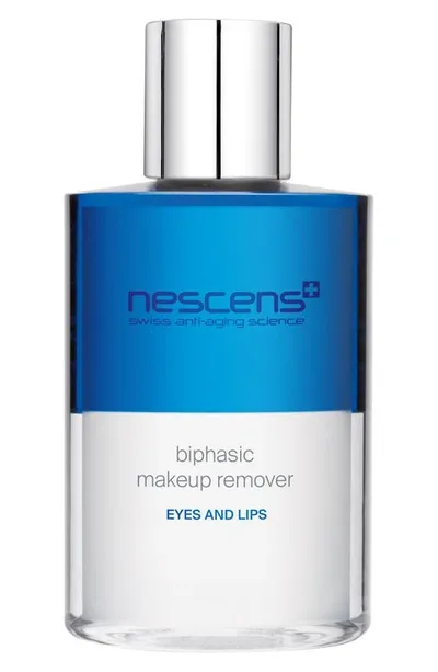 Nescens Biphasic Makeup Remover For Eyes & Lips In White