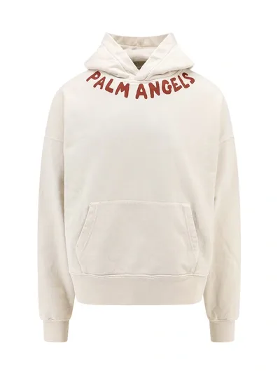 Palm Angels Sweatshirt In Beige