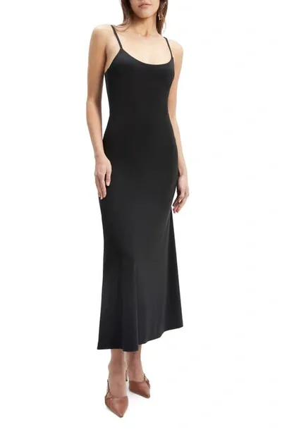 Bardot Nadira Midi Slipdress In Black