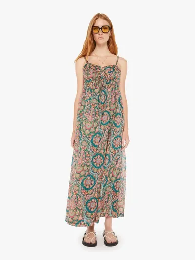 Mother The Looking Glass Dress Under The Rug In Green - Size X-large