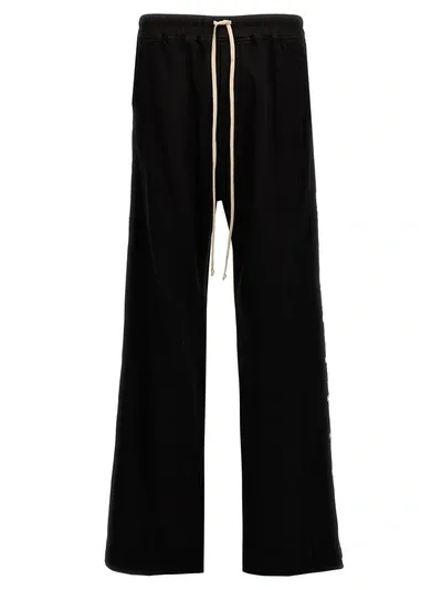 Rick Owens Drkshdw Pusher Cotton Pants In Black