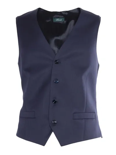 Brando-lubiam Vest In Blue