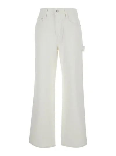 Dunst Worker Pants In White