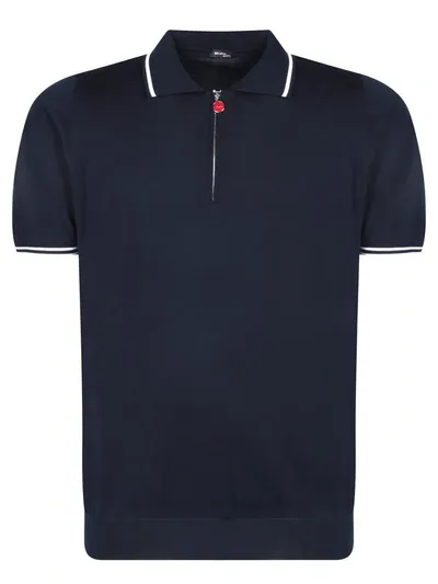 Kiton T-shirts In Blue